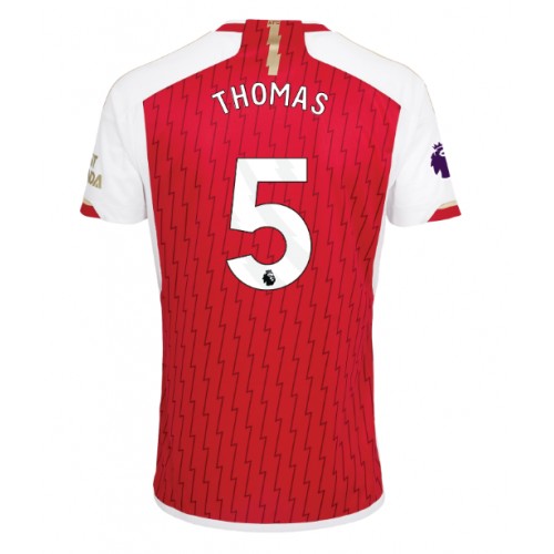Dres Arsenal Thomas Partey #5 Domaci 2023-24 Kratak Rukav